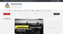 Desktop Screenshot of mekatronikmuhendisligi.com