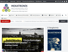 Tablet Screenshot of mekatronikmuhendisligi.com